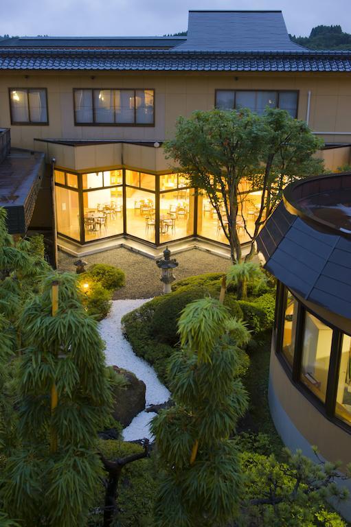 Akita Onsen Plaza Hotell Eksteriør bilde