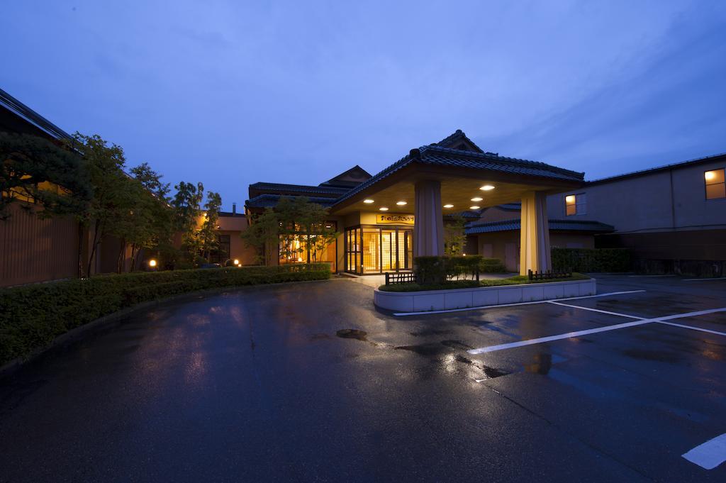 Akita Onsen Plaza Hotell Eksteriør bilde